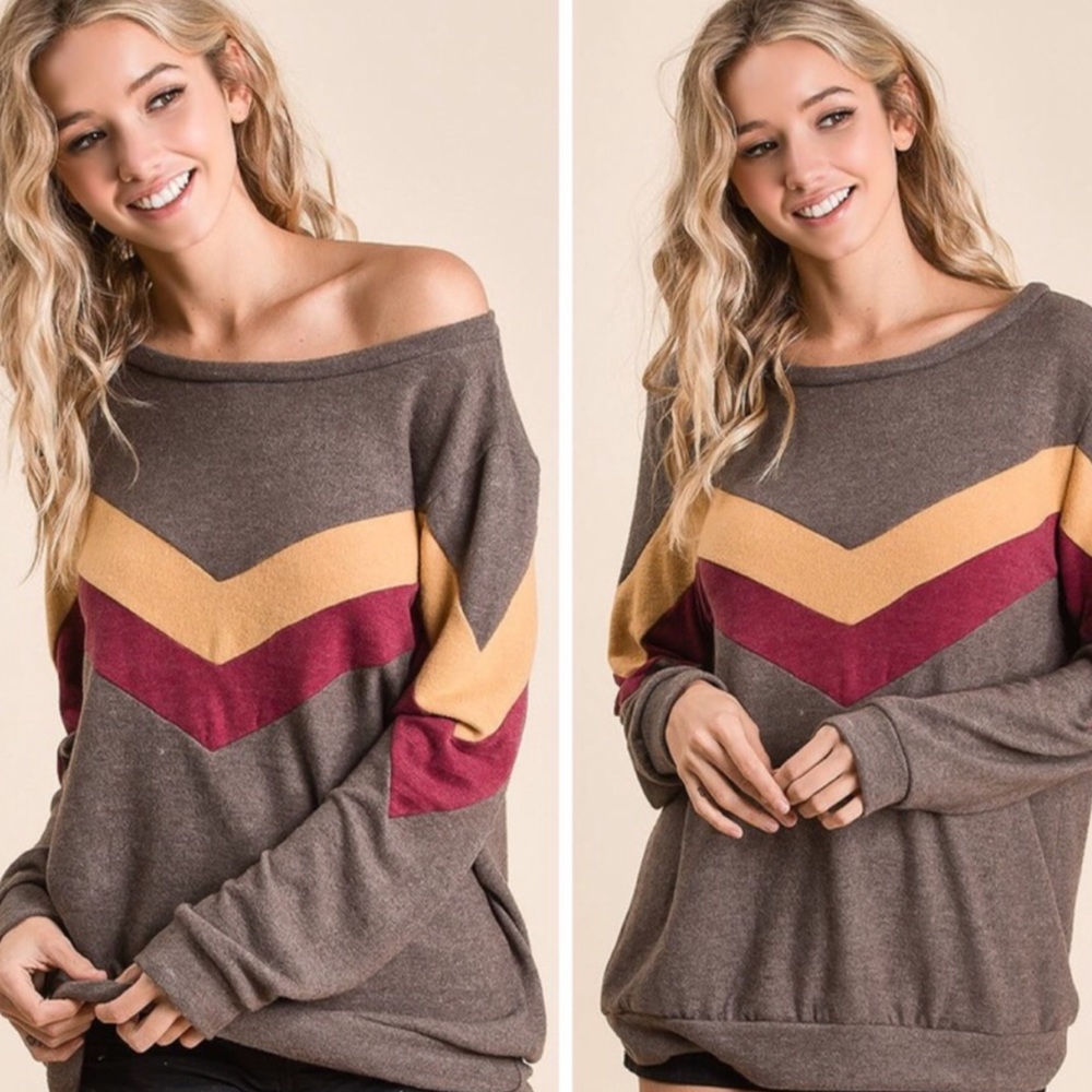 Chevron Light Brown ToP